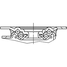 Încarcă imaginea în vizualizatorul Galerie, Roata pivotanta cu frana, fixare pe placa din INOX , rola din poliamida  Diametrul 80 mm
