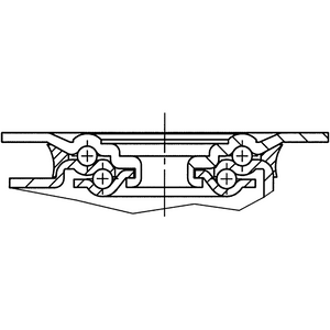 Roata pivotanta cu frana, fixare pe placa din INOX , rola din poliamida  Diametrul 80 mm